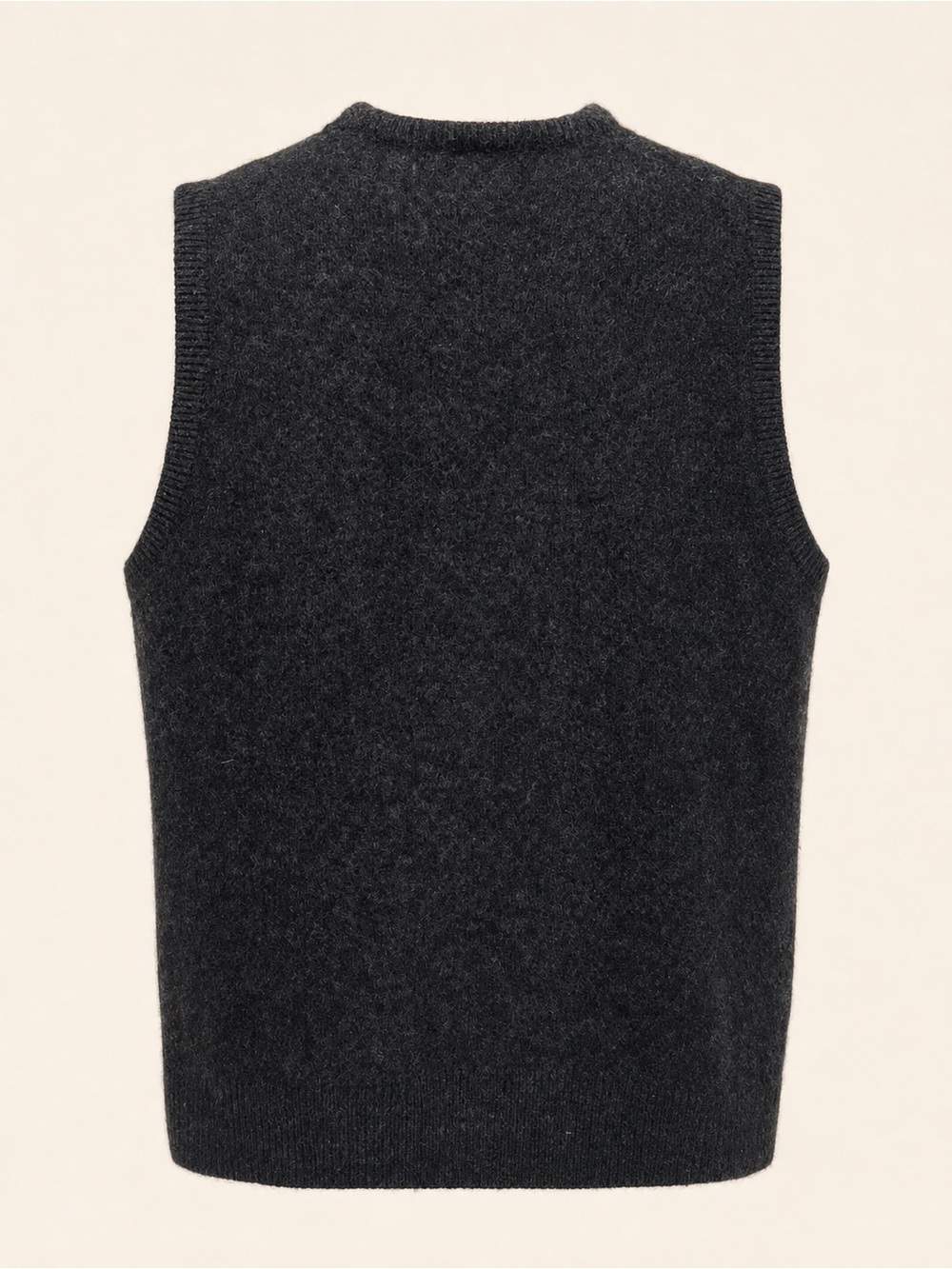 Cambridge Super Lambs Wool V-Neck Sweater Vest Size M - Picture 2 of 3